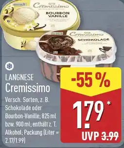 Aldi Nord LANGNESE Cremissimo Angebot