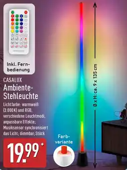 Aldi Nord CASALUX Ambiente Stehleuchte Angebot