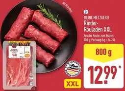 Aldi Nord MEINE METZGEREI Rinder Rouladen XXL Angebot
