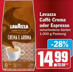 HIT Lavazza Caffè Crema oder Espresso Angebot