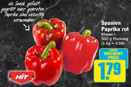 HIT Spanien Paprika rot Angebot