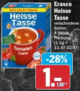 HIT Erasco Heisse Tasse Angebot