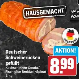 HIT Deutscher Schweinerücken gefüllt Angebot