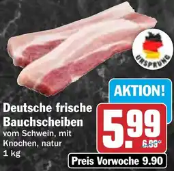 HIT Deutsche frische Bauchscheiben Angebot