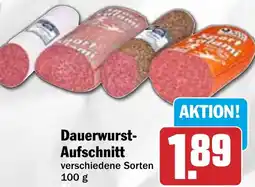 HIT Dauerwurst Aufschnitt Angebot