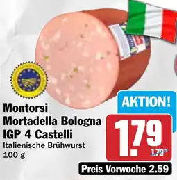 HIT Montorsi Mortadella Bologna IGP 4 Castelli Angebot