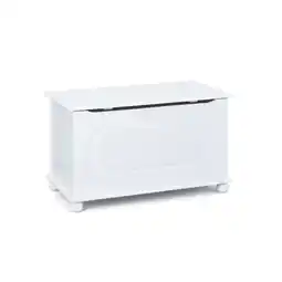 Netto Marken-Discount Inter Link Truhe Spielzeugtruhe Emel Kiefer Massivholz - Weiss Angebot