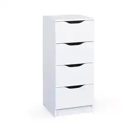 Netto Marken-Discount Inter Link Kommode Westphalen 4 Schubladen - Weiss Angebot