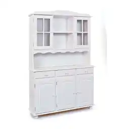 Netto Marken-Discount Inter Link Buffetschrank Siena 5 Türen und 3 Schubladen - versch. Ausführungen - Weiss Angebot