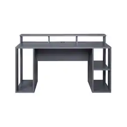 Netto Marken-Discount Inter Link Gaming Tisch Schreibtisch Match Point - Anthrazit Angebot