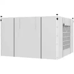 Netto Marken-Discount Outsunny Seitenteile für Pavillon Polyester Angebot