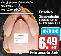 HIT Frisches Suppenhuhn Angebot