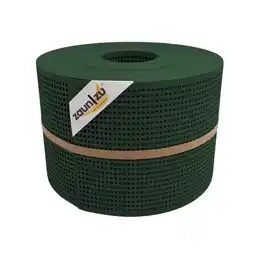 Netto Marken-Discount zaun zu Sichtschutz Rille Gelocht 30 Prozent PP Streifen Tannengrün 50m Angebot