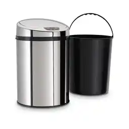 Netto Marken-Discount Badabfalleimer 9L mit Sensor-INOX Angebot