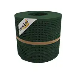 Netto Marken-Discount zaun zu Sichtschutz Rille Gelocht 30 Prozent PP Streifen Tannengrün 26m Angebot