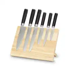 Netto Marken-Discount Damastmesser Set 7tlg, inkl Messerblock Angebot
