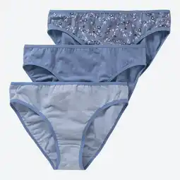 NKD Damen-Minislip mit verschiedenen Designs, 3er-Pack Angebot