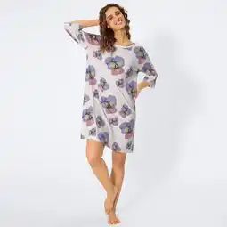 NKD Damen-Nachthemd mit Blumen-Muster Angebot