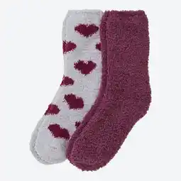 NKD Damen-Kuschelsocken, 2er-Pack Angebot