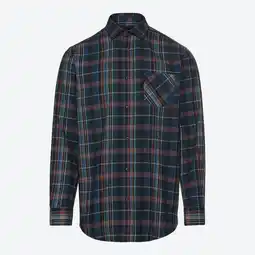 NKD Herren-Langarm-Flanellhemd mit Brusttasche Angebot