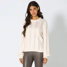 NKD Damen-Pullover mit Zopfstrickmuster Angebot