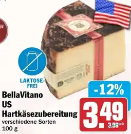 HIT BellaVitano US Hartkäsezubereitung Angebot