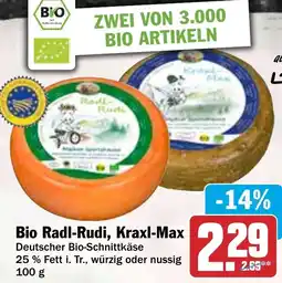 HIT Bio Radl-Rudi, Kraxl-Max Angebot