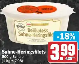 HIT Sahne-Heringsfilets Angebot
