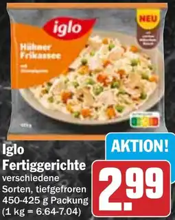 HIT Iglo Fertiggerichte Angebot