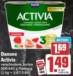 HIT Danone Activia Angebot