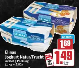 HIT Elinas Joghurt Natur/Frucht Angebot