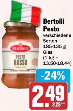 HIT Bertolli Pesto Angebot