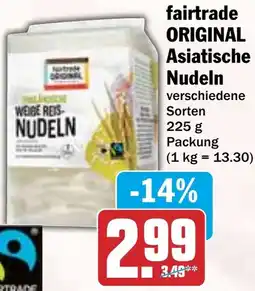 HIT fairtrade ORIGINAL Asiatische Nudeln Angebot