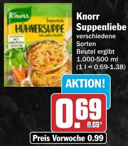 HIT Knorr Suppenliebe Angebot