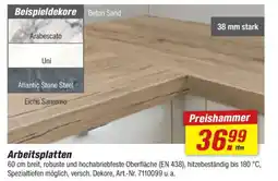 toom Baumarkt Arbeitsplatten Angebot