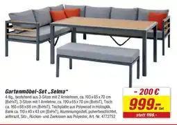 toom Baumarkt Gartenmöbel-Set „Selma" Angebot