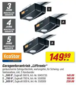 toom Baumarkt EcoStar Garagentorantrieb „Liftronic" Angebot