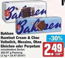 HIT Bahlsen Hazelnut Cream & Choc Vollmilch, Messino, Ohne Gleichen oder Perpetum Angebot