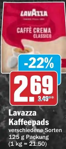 HIT Lavazza Kaffeepads Angebot
