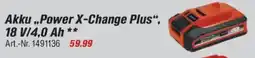 toom Baumarkt Einhell Akku,,Power X-Change Plus", Angebot
