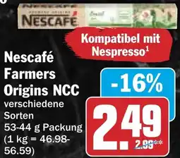 HIT Nescafé Farmers Origins NCC Angebot