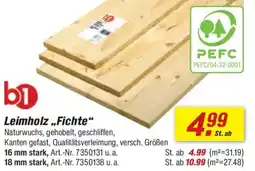 toom Baumarkt b1 Leimholz ,,Fichte" Angebot