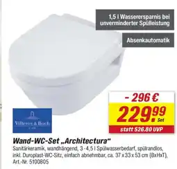 toom Baumarkt Villeroy & Boch Wand-WC-Set,,Architectura" Angebot