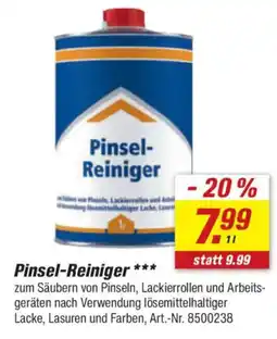 toom Baumarkt Pinsel- Reiniger Angebot