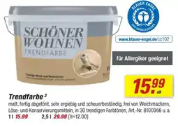 toom Baumarkt SCHÖNER WOHNEN TRENDEARBE Angebot