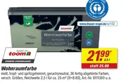 toom Baumarkt toom Wohnraumfarbe Angebot