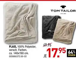 Möbel Wallach Tom tailor plaid Angebot