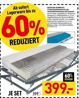 Möbel Wallach Matratzen-/rahmen-set Angebot