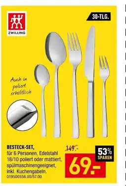 Möbel Wallach Zwilling besteck-set Angebot