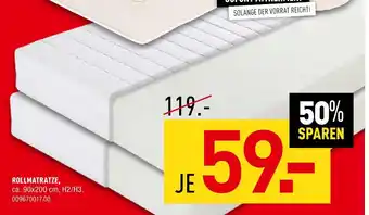 Möbel Wallach Rollmatratze Angebot